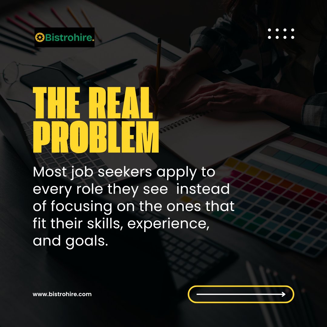 MyBistroHire's tweet image. The job market isn’t saturated — you might just be applying to the wrong roles. 🎯
It’s not about how many jobs you apply for, but how well your skills fit.
Focus. Tailor. Apply smart.
#BistroHire #CareerTips #JobSearch #CareerGrowth #JobSeekers #ResumeTips