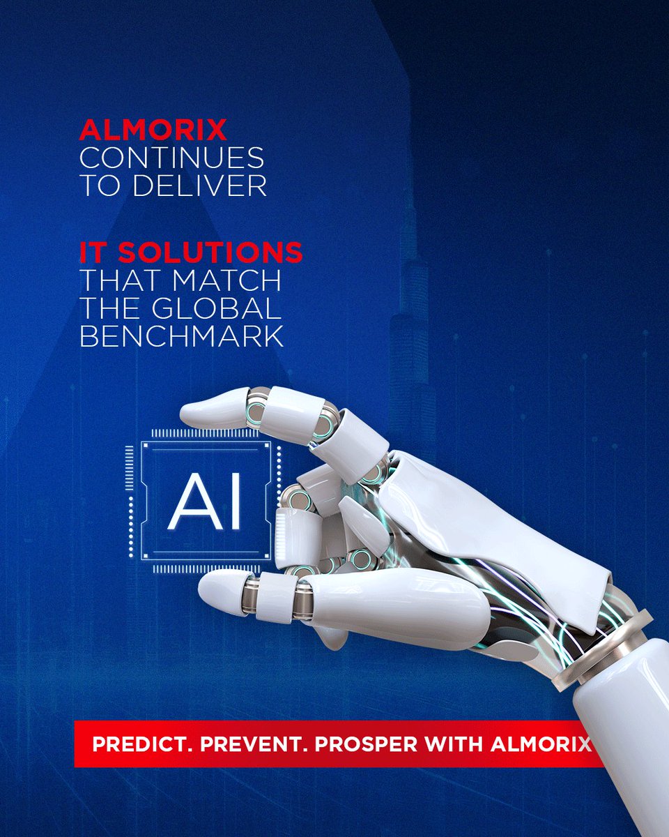 AlmorixTech's tweet image. As the world gears up for GITEX Global 2025, Almorix Technologies is ready to redefine the future of AI, IoT, Cloud, and Big Data innovation.

📍Meet us at Dubai World Trade Centre from 13-17 October 2025,  the ultimate stage for innovation.
.
#Gitex2025 #TechExhibition