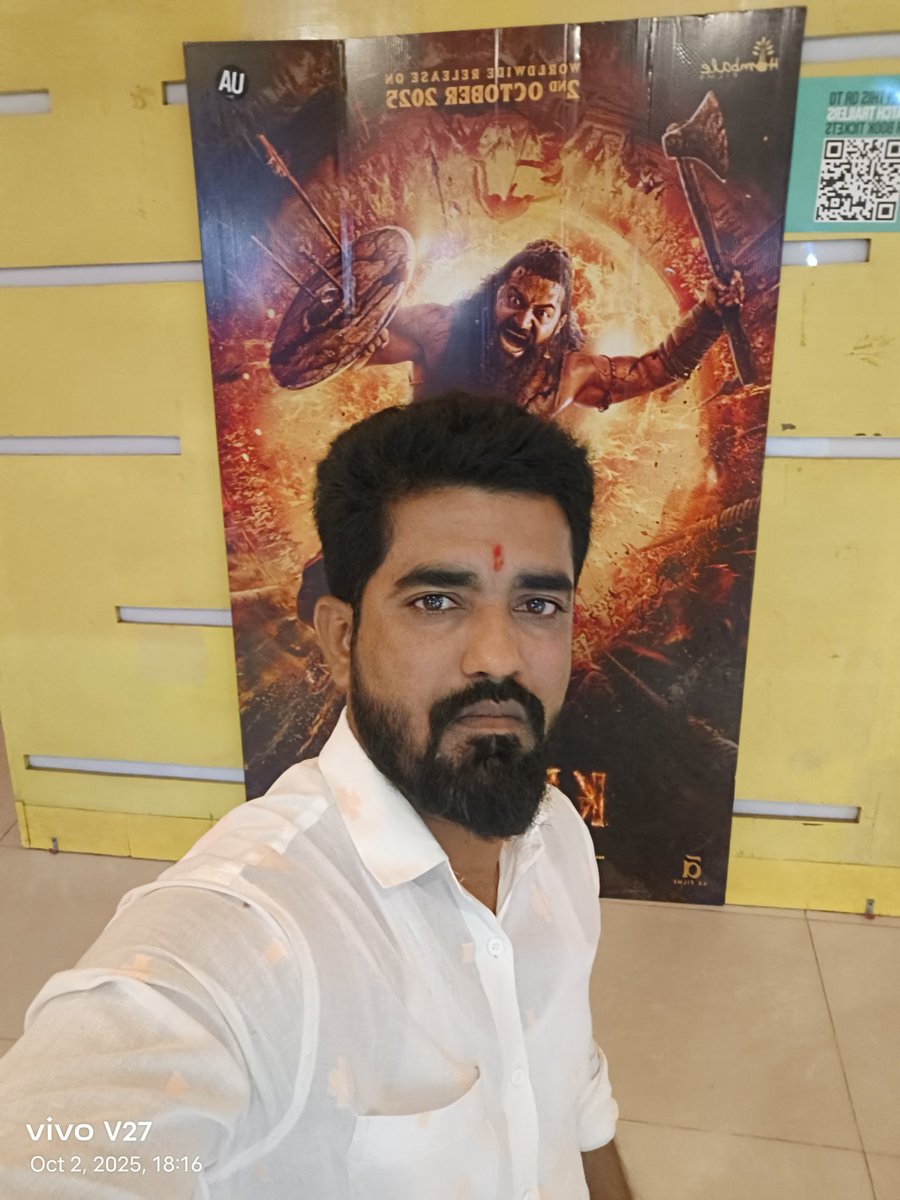 RahulBM8's tweet image. #KantaraChapter 1 हा चित्रपट संपूर्ण कुटुंबासोबत पाहिला आणि मनाच्या तळापासून भारावून गेलो.अशा गाढ संस्कृती, निसर्ग आणि श्रद्धेचं दर्शन घडवल्याबद्दल दिग्दर्शक, कलाकार आणि संपूर्ण टीमला मनापासून धन्यवाद.हा चित्रपट फक्त मनोरंजन नाही, तर एक आध्यात्मिक अनुभव आहे!&quot; @shetty_rishab sir🙏