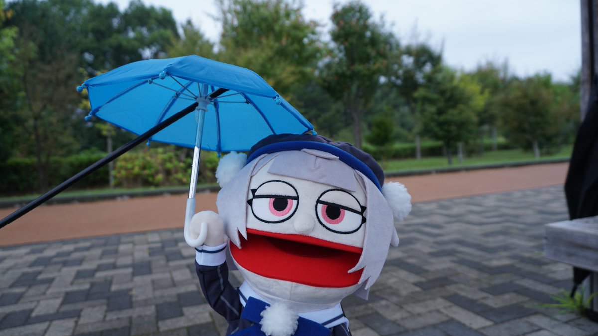 #雨衣　#パペット雨衣