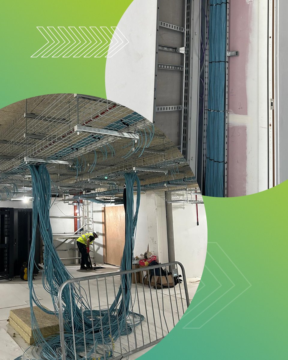 Euro_IT's tweet image. During an office shutdown over the weekend, our dedicated team of engineers successfully installed over 10km of network cabling across 3 floors, ensuring the infrastructure is ready to support future growth and performance.

#TeamEIT #EngineeringExcellence #NetworkInfrastructure