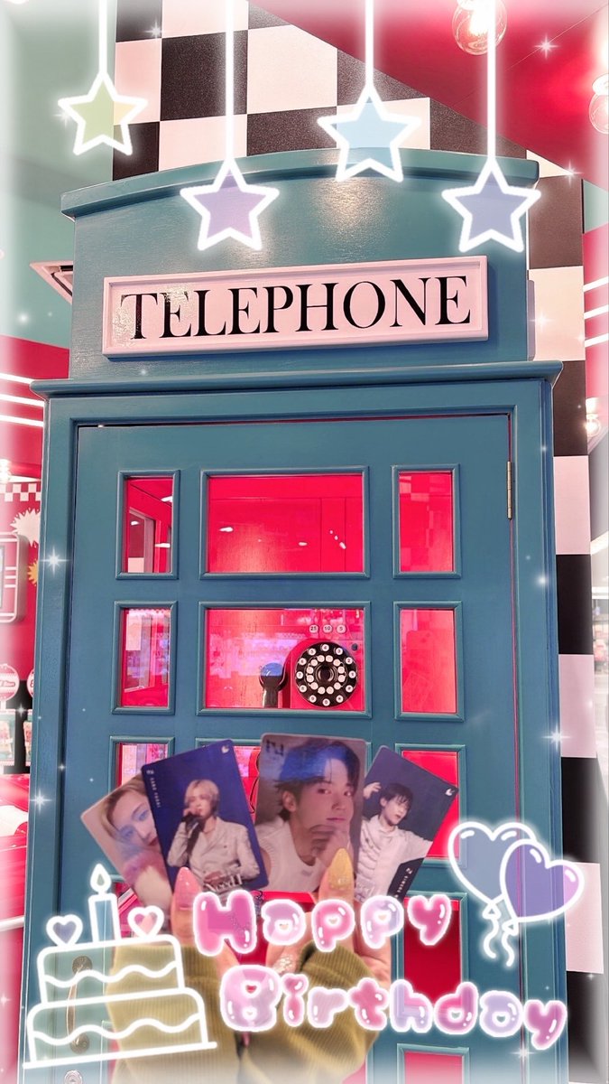 ydms_103's tweet photo. なんちゃん（@pepe__pe2 ）と
トトBirthdayできた🎂

ムビチケも無事にGETし、
前に並んでた優しいお姉さんMINIが
話しかけてくれて、友だちになり♡

え！？電話ボックス！？Busterzやん！
で、パシャリ📸

楽しい午前中になりました✨✨✨ https://t.co/C0iFDgjgTH
