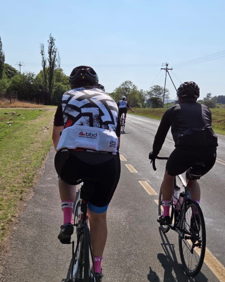 bbdsoftware's tweet image. Our BBD cyclists joined the Paint the Cradle Pink ride in support of breast cancer awareness – pedalling for a purpose and painting the Cradle with positivity! 🌟

#CradlePink #breastcancerawareness #bbdsoftware