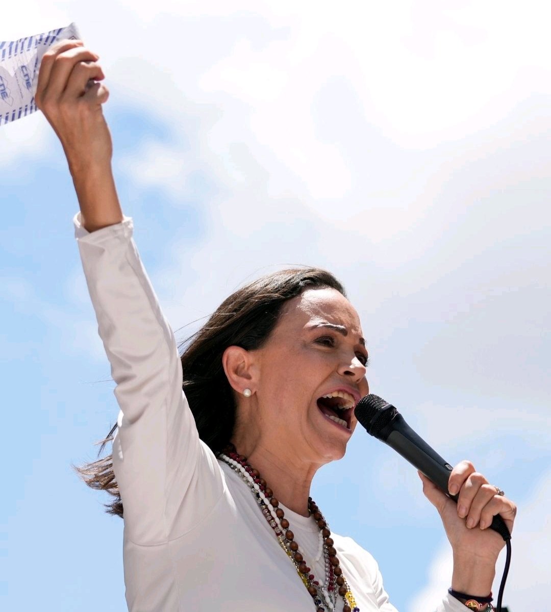 #Congratulation
#NobelPeacePrizeVenezuelan opposition leader María Corina Machado has been awarded the 2025 Nobel Peace Prize for her efforts to promote democracy and human rights in Venezuela and for leading a peaceful struggle in a bid to end authoritarian rule in the country.