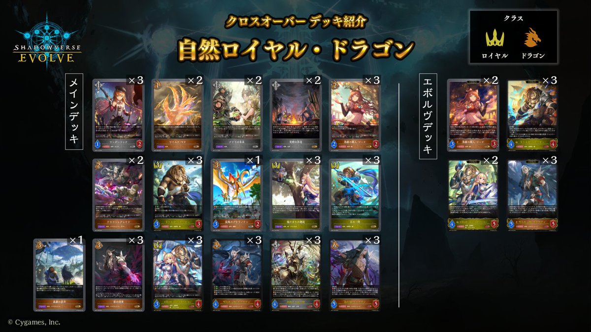 shadowverse_ev's tweet image. 【#エボルヴ おすすめデッキ】
公式サイトにてクロスオーバーおすすめデッキを公開中!
▼詳細はこちら
shadowverse-evolve.com/crossover_samp…
▼クロスオーバー Autumn Challenge エントリー受付中!
shadowverse-evolve.com/event/crossove…
#シャドウバースエボルヴ
