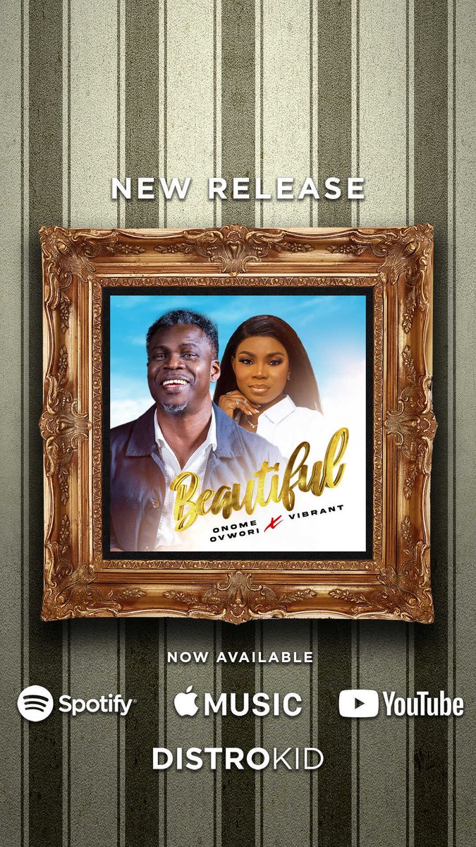 New Music Friday!!!

BEAUTIFUL Feat Vibrant. 

youtu.be/051X1jxI6as

linktr.ee/onomeovwori 

#NewMusicFriday #Beautiful