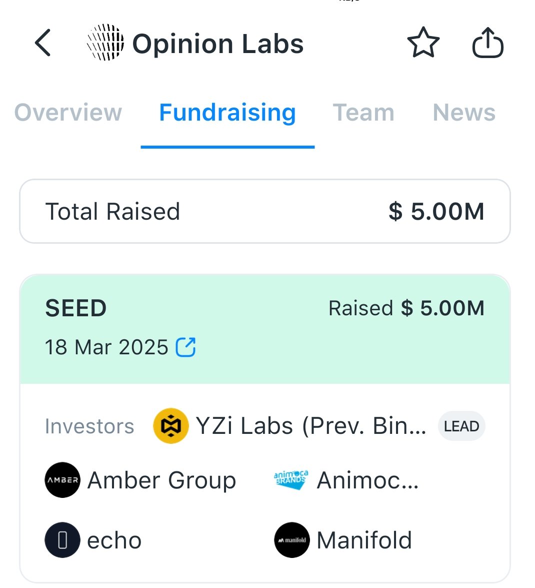 TheCryptoAMB's tweet image. Opinion Labs launched a creator program

💰 Raised: $5M

How to get started:
1️⃣ Create your avatar &amp;amp; join the Ray Army: avatar.opinion.trade 
2️⃣ Join DC → discord.gg/opinionlabs
3️⃣ Post your content in #creator-lounge

Easy entry, confirmed rewards don’t fade
