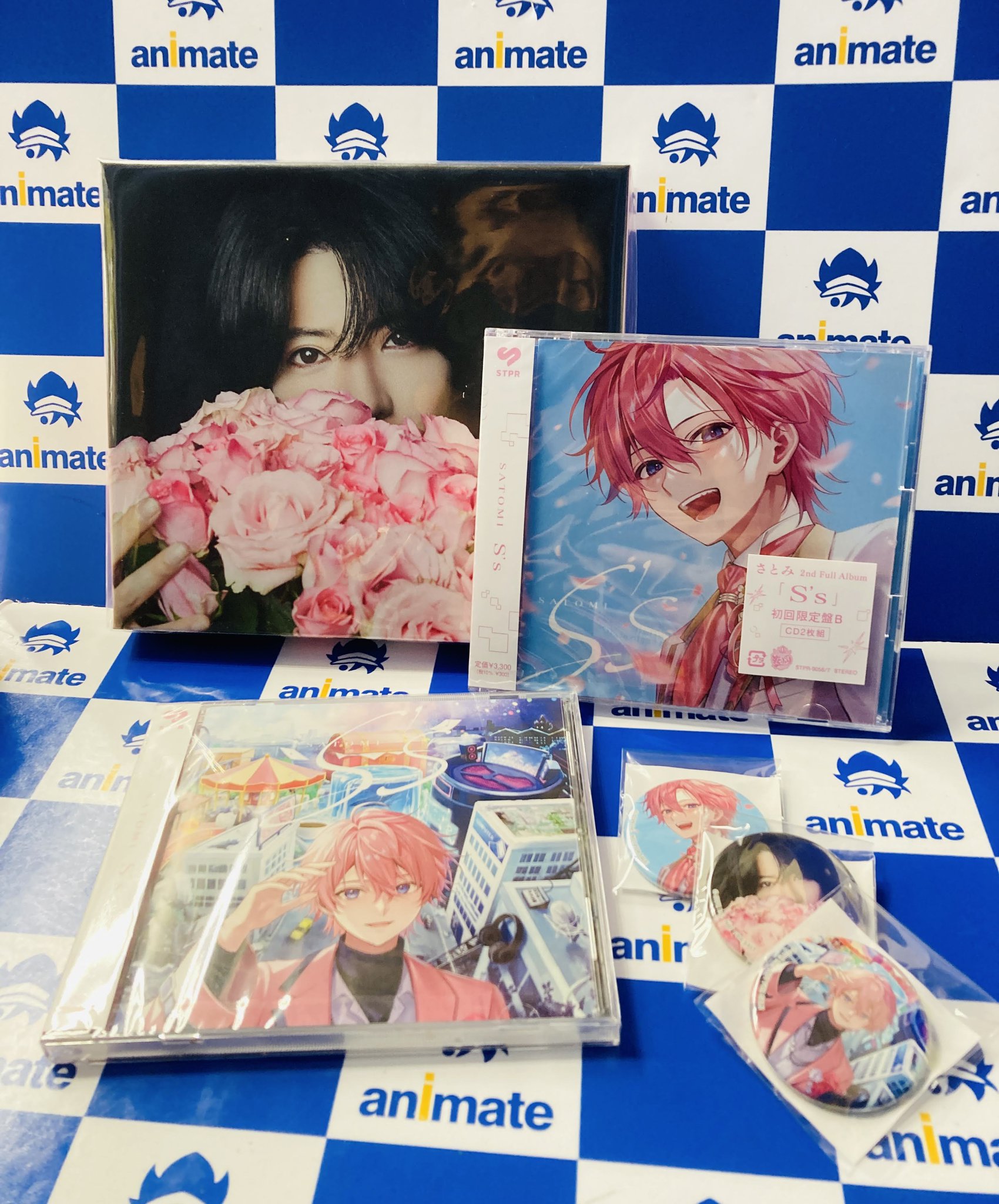 さとみくん 2ndフルアルバム S's 特典 缶バッジ 初回A盤31個セット さとみくん 2ndフルアルバム S's 特典 缶バッジ 初回A盤31個