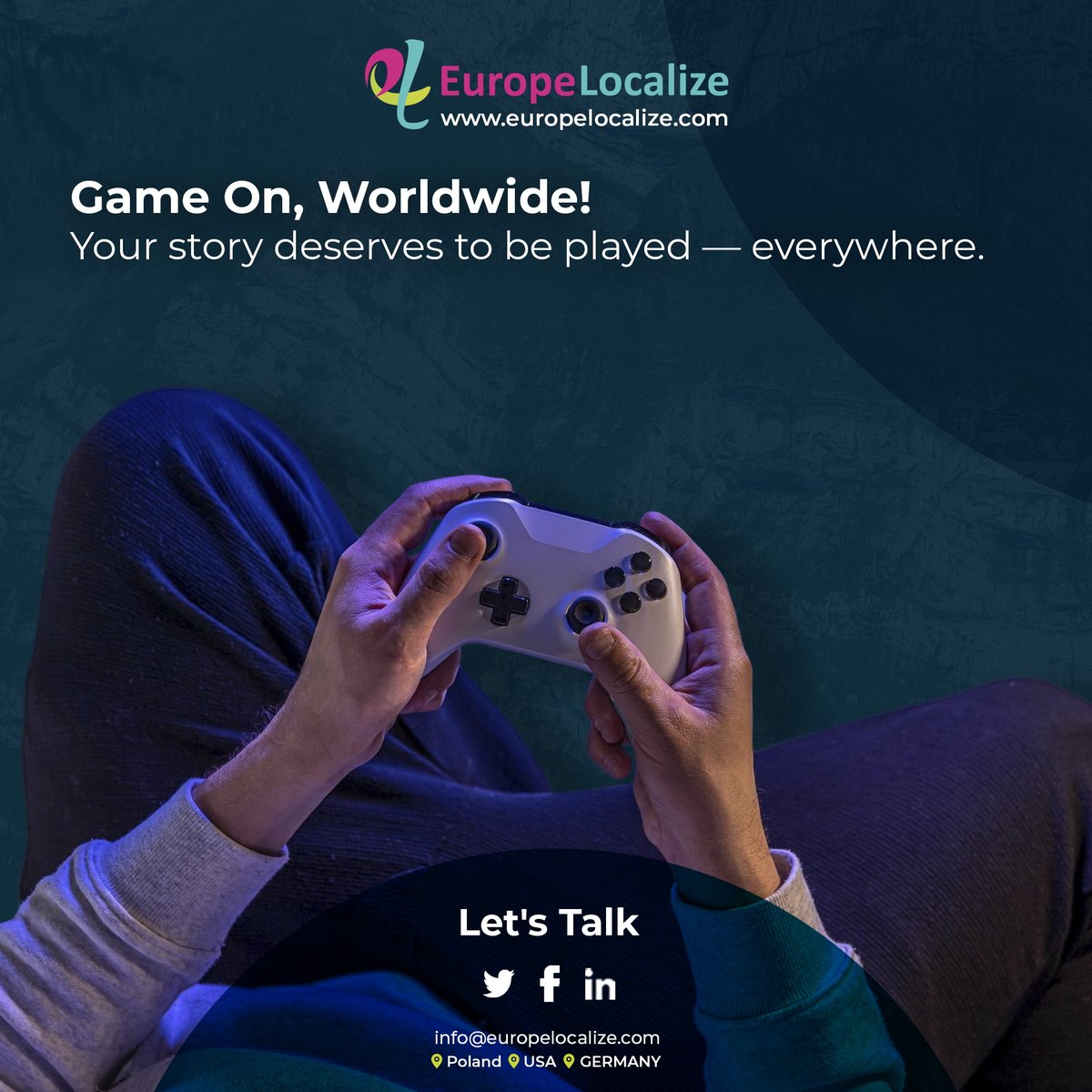 EuropeLocalize's tweet image. 🎮 Great games deserve global players.
 Europe Localize adapts stories, voices, humor &amp;amp; gameplay for every culture — so your game feels native everywhere.

👉 Let’s localize your next hit! shorturl.at/xFa8t

#GameLocalization #EuropeLocalize #TranslationServices
