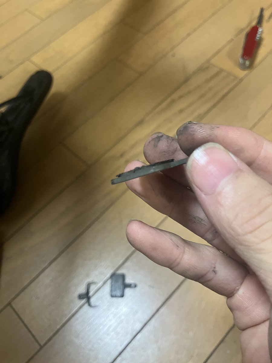 ついでにパッド交換〜