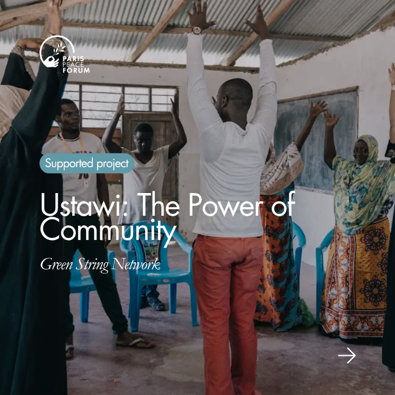 ParisPeaceForum's tweet photo. This #WorldMentalHealthDay, we spotlight Ustawi, a project empowering young Africans in conflict zones through virtual peer-support circles and economic opportunities.

Proud to support this project through our Scale Up program. 🌍