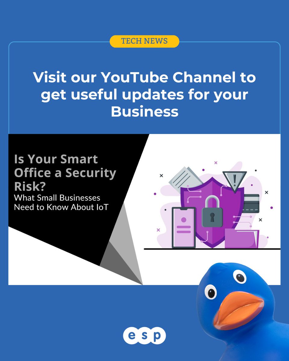 ESPProjects's tweet image. Cyberattacks via IoT devices are rising. Protect your smart office! Learn how to change default passwords, segment networks, and update firmware to boost security. Get the full guide!

youtu.be/4zsqeBIqyBI

#CybersecurityTips #BusinessSecurity #SmartDevices #NetworkSecurity
