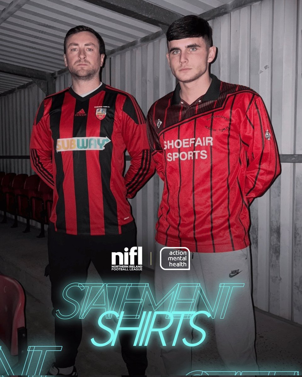 👕 Statement Shirts 👕

<a href="/banbridgetownfc/">Banbridge Town FC</a> 🤝 <a href="/amhNI/">Action Mental Health</a>
 
Breaking the stigma. Starting the conversation 💬