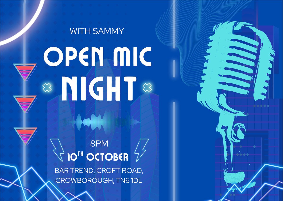Bar_Trend's tweet image. 🎤 OPEN MIC NIGHT 🎤 

TONIGHT! #Friday