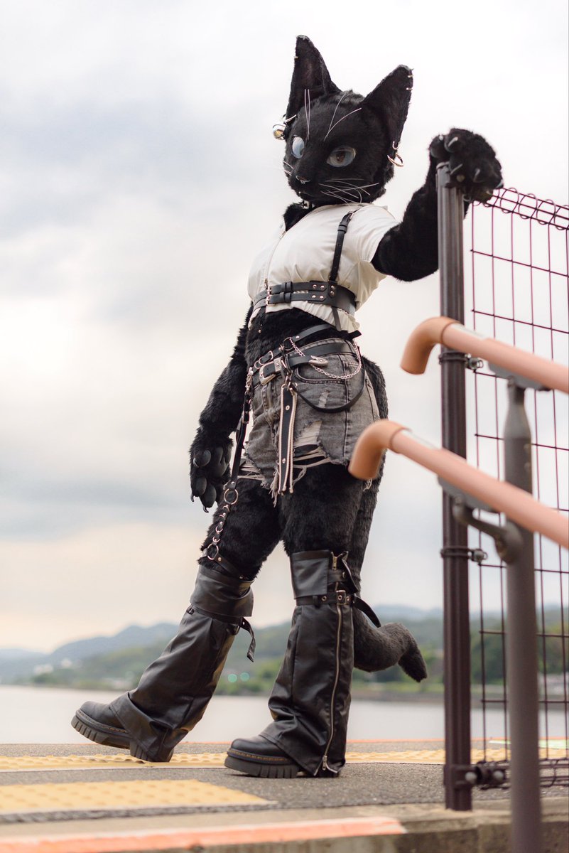 Don't keep me waiting, okay?
 #FursuitFriday 

📸 #Parisian621