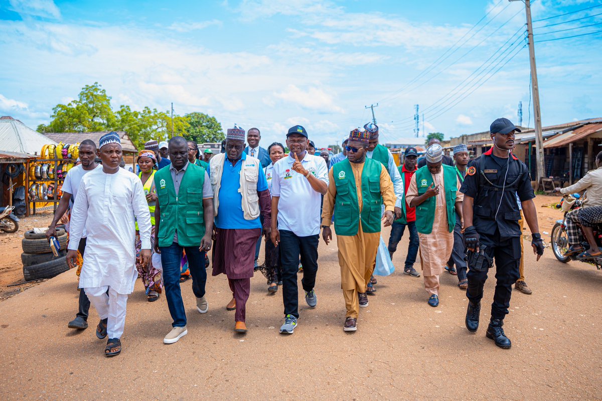 NphcdaNG's tweet image. ❇️Integrated Vaccine Campaign Supervisory Visit to Akwanga Nassarawa State

The Executive Director/CEO NPHCDA, Dr. Muyi Aina in company of the Executive Secretary, State Primary Health Care Development Agency,