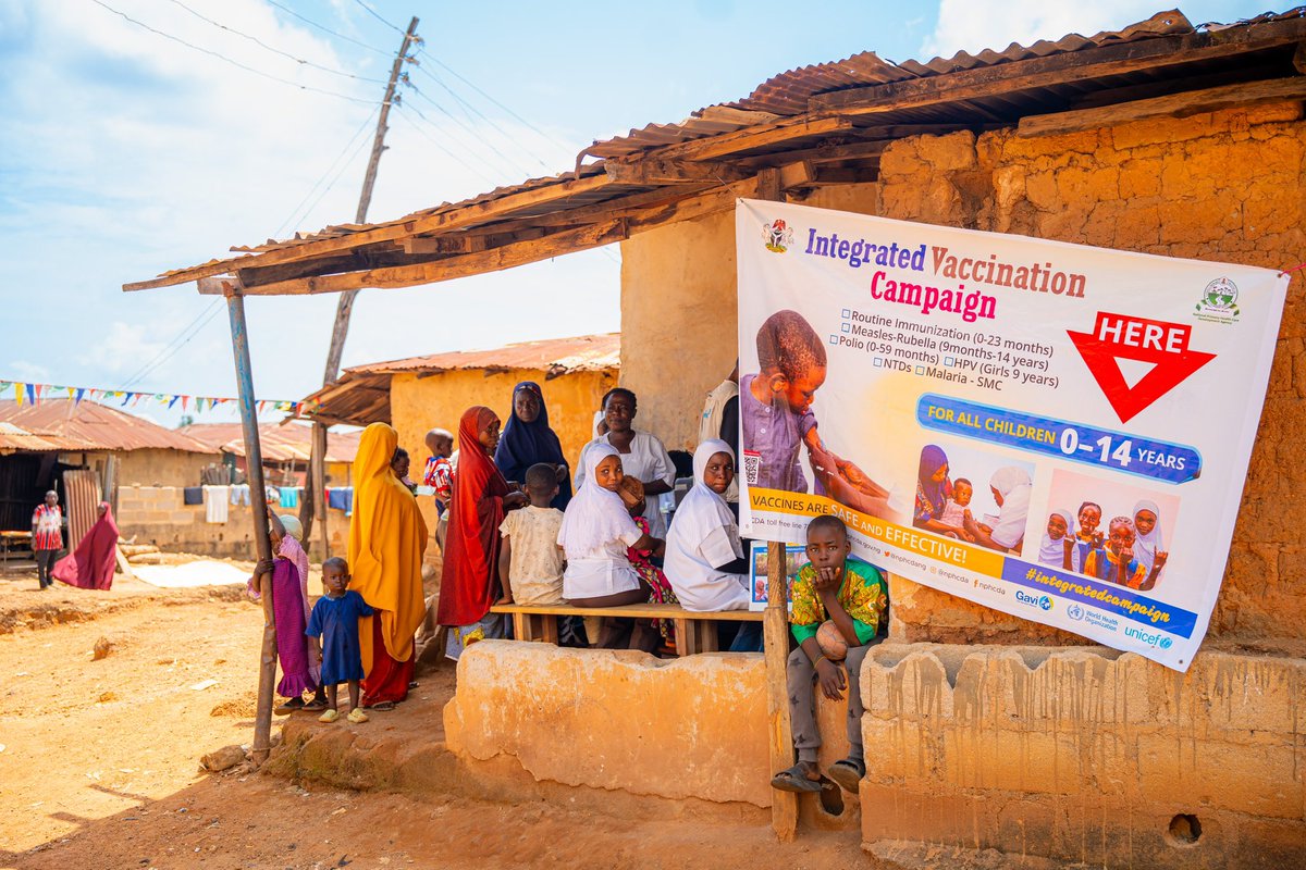 NphcdaNG's tweet image. ❇️Integrated Vaccine Campaign Supervisory Visit to Akwanga Nassarawa State

The Executive Director/CEO NPHCDA, Dr. Muyi Aina in company of the Executive Secretary, State Primary Health Care Development Agency,