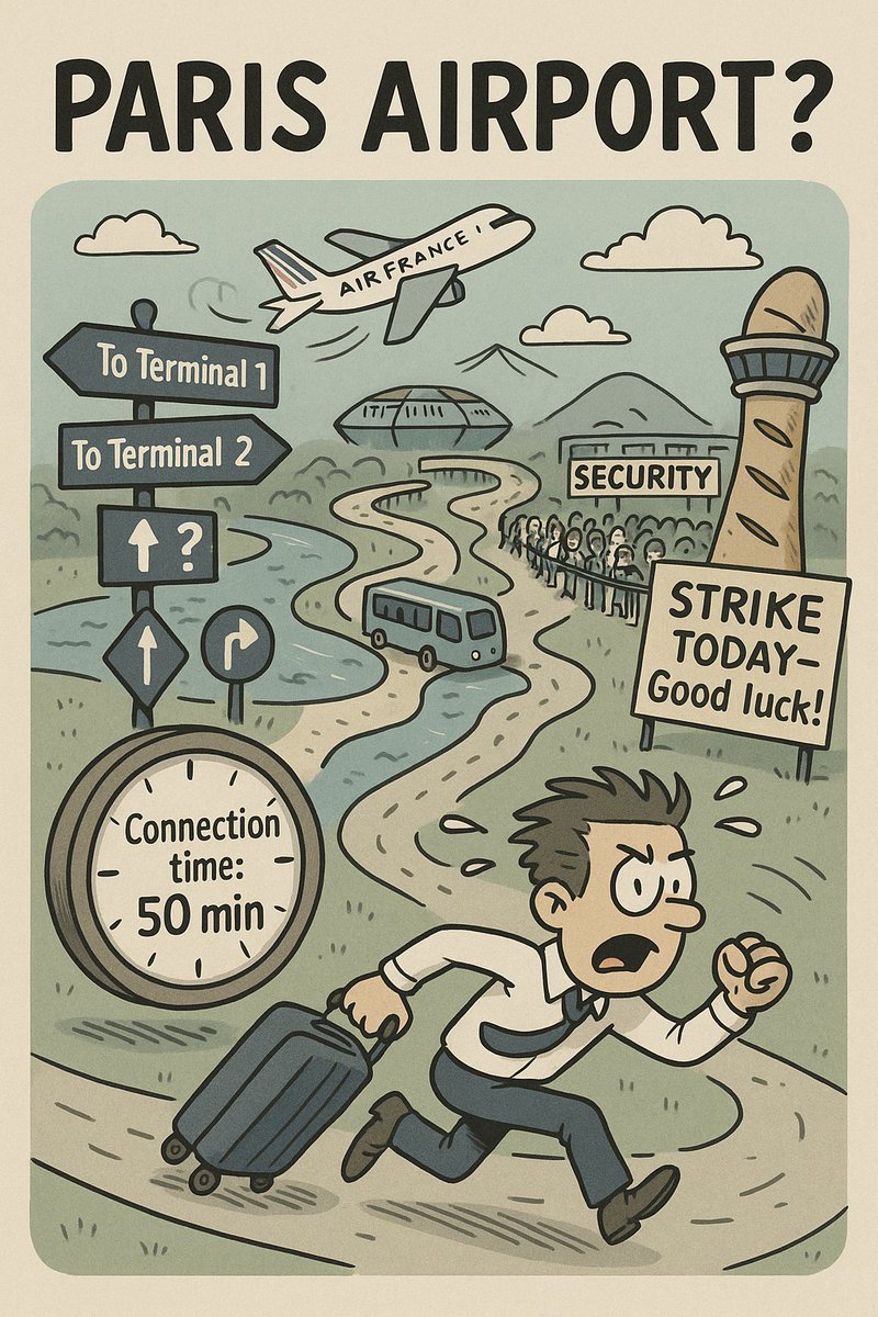 tidaholmarn's tweet image. Is Paris CDG airport the worst airport in Europe to transfer? Post your reply! #aviation #flightexperience #avgeek #news #fridaymorning