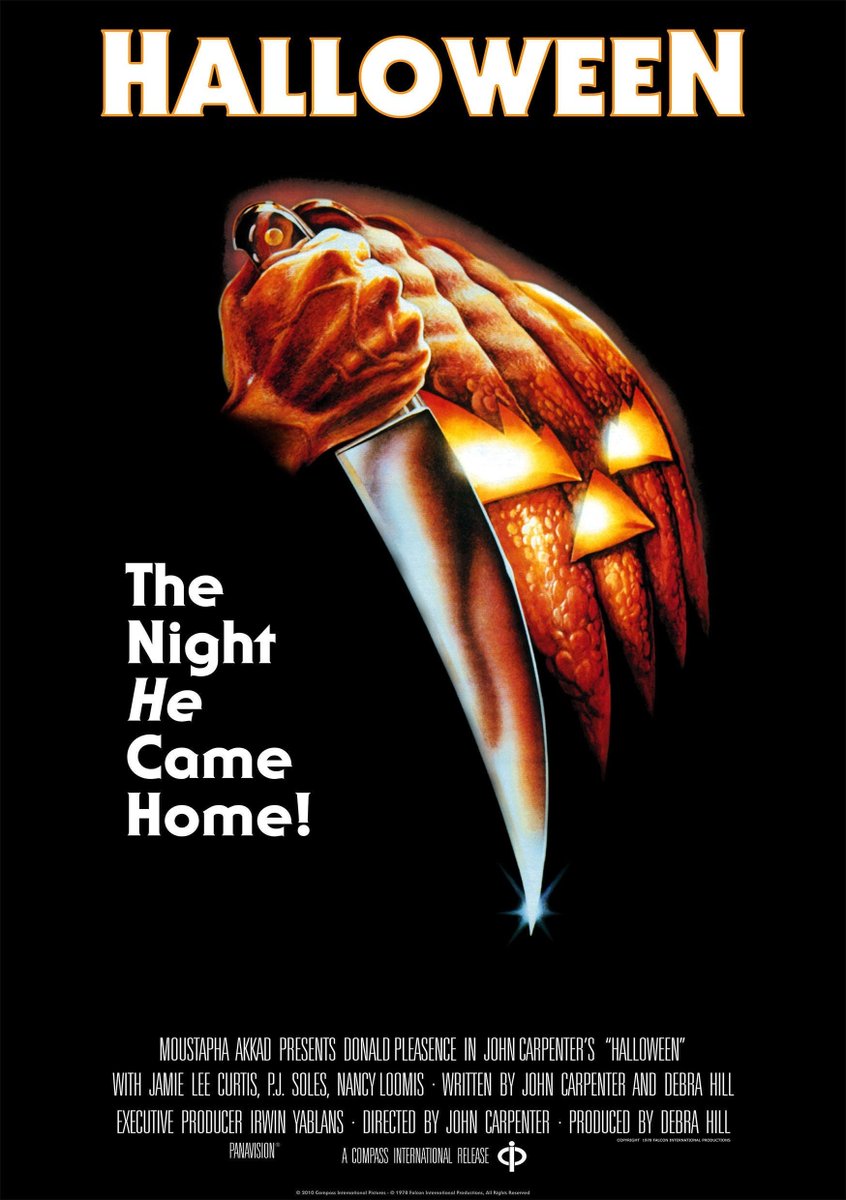 AlbertoteZgz's tweet image. 20 PELIS PARA UN MES TERRORIFICO 🎃🎃

#Halloween  1978.

Dir. John #Carpenter 
Con Jamie Lee Curtis, Donald Pleasance, P. J. Soles. 

Fue el inicio de esta saga que, continua hasta casi nuestros días. Asesino implacable con máscara y cuchillo.

youtube.com/watch?v=xpo5Rs…