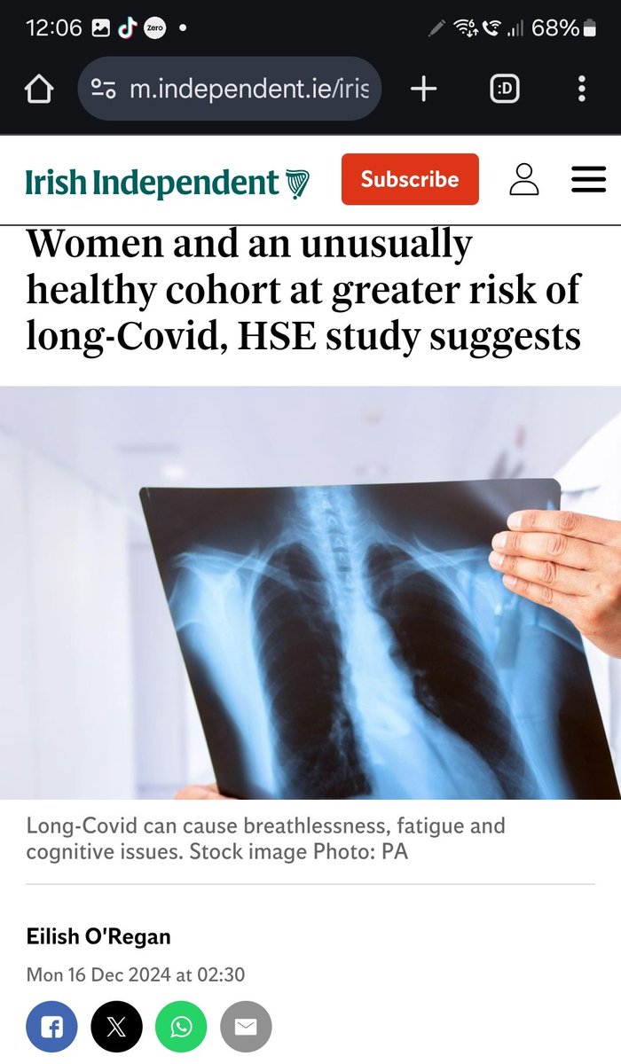 CovidAwareCork's tweet image. Where&apos;s our Novavax?

Why are you marching Irish people especially women in 40s into long COVID ?

Why are you continuing to march Irish children into Type1 diabetes and cardiovascular harm etc?

While hospitals break overcrowding records?
@ccohse @BernardGloster
@CarrollJennifer