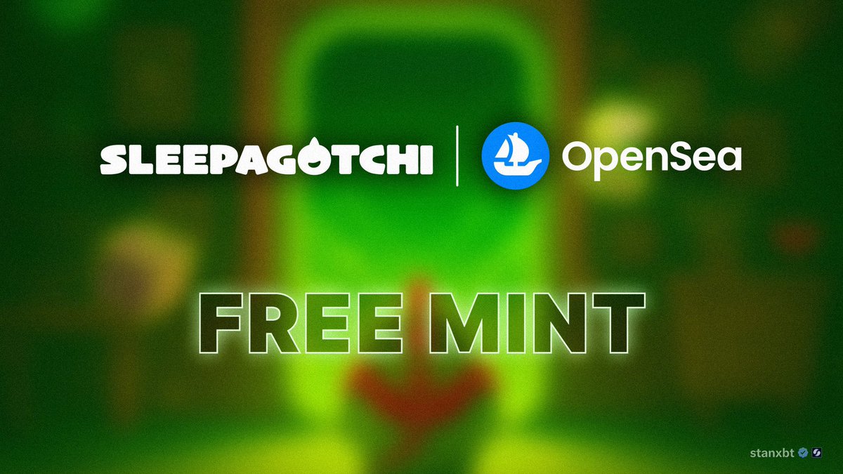 NEW GIVEAWAY CHATBERAS💬🐻

15 free mints for <a href="/sleepagotchi/">Sleepagotchi 💤🦖</a>

$3.5M raised • Mint on OpenSea

To enter:
➡️ Follow <a href="/sleepagotchi/">Sleepagotchi 💤🦖</a> and <a href="/fredrick_ojiako/">Fred🕸️</a> 
➡️ Reply “Don’t sleep on Sleepagotchi”
➡️ Tag 2 friends
➡️ Like + RT