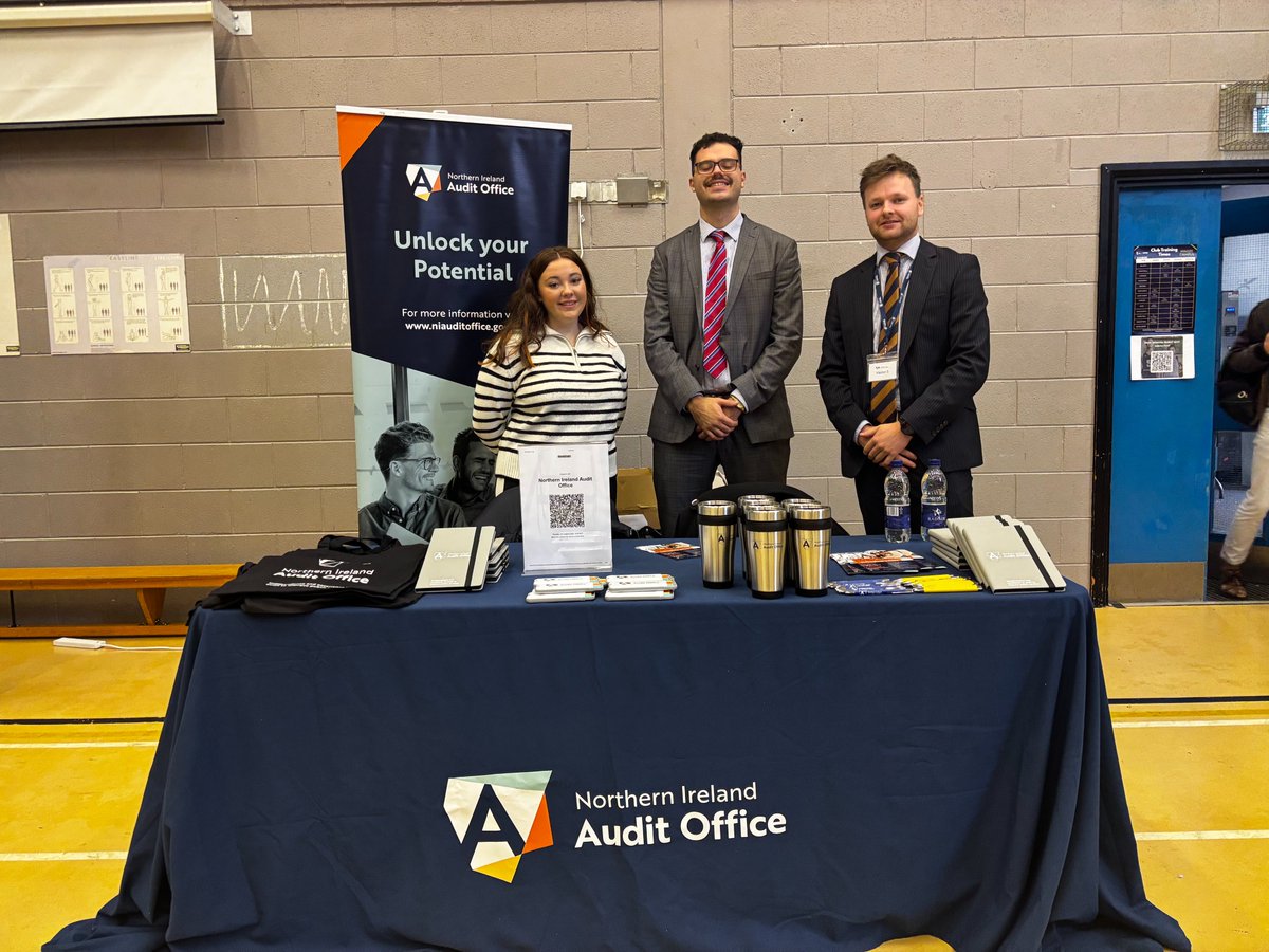 Great to meet future grads at <a href="/UlsterUni/">Ulster University</a>  recruitment fairs this week! 🎓
Thinking about a career in accountancy? Our Trainee Accountant scheme offers real audit experience &amp; support to qualify with @CharteredAcctIrl. Find our more and apply via our website
