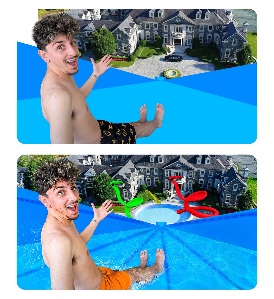 NexiBrand's tweet photo. Before &amp; after | Practise water slide FazeRug thumbnail

⭐How do you rate it? https://t.co/zJZtSbETsw