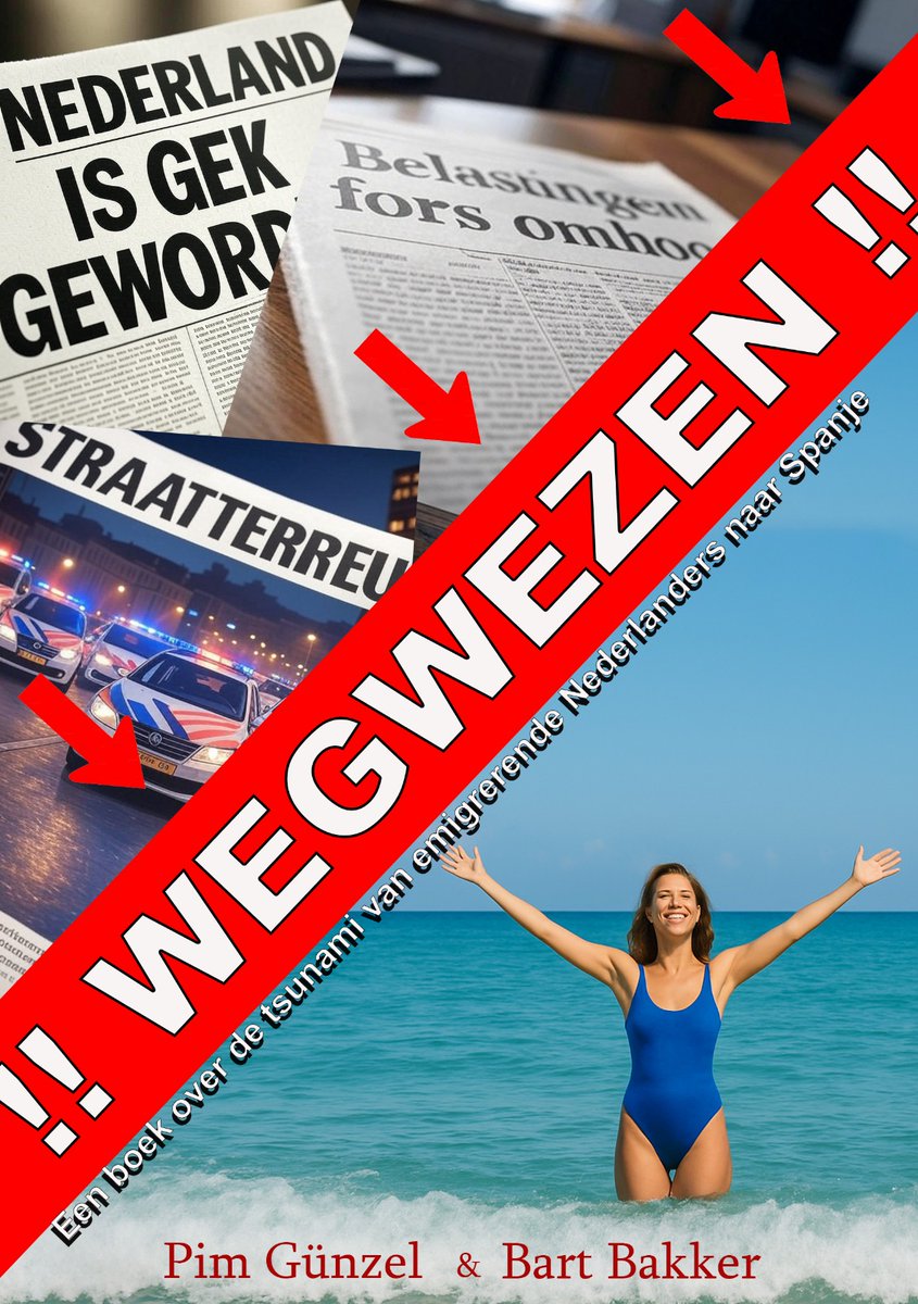 pimgunzel's tweet photo. !! Told you so !!
👇
De #VVD gaat jullie HELEMAAL #slopen.
Eerst kwam de @VVD met de corona- lockdowns die duizenden bedrijven de kop kostten, nu is het #Rutte's oorlog die je komt #ONTEIGENEN.
Een stem op de VVD is een poging tot #ZELFMOORD!
Je leest het in ons boek #WEGWEZEN . https://t.co/zYwPqJLpcA