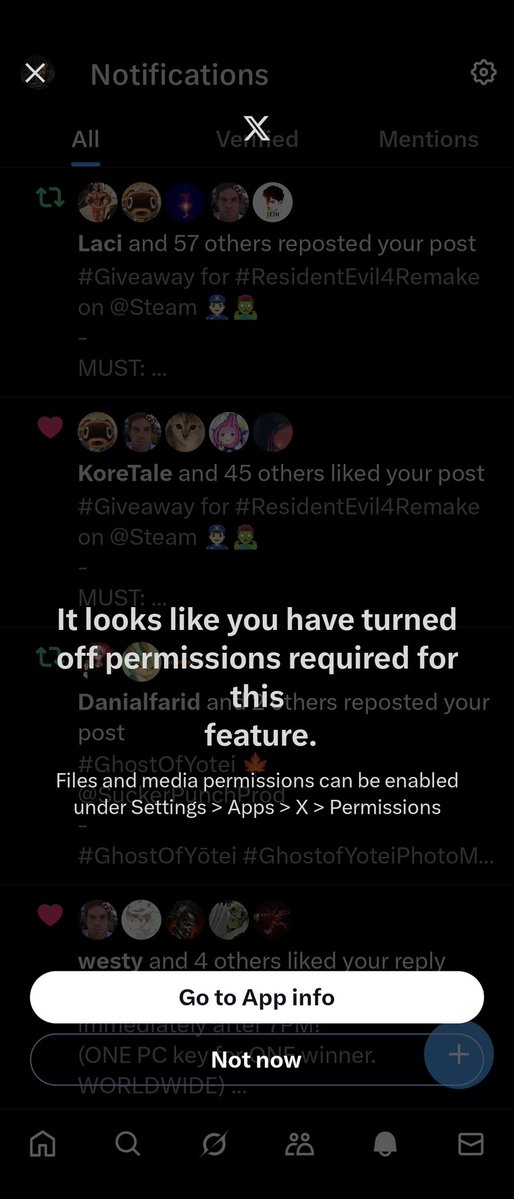 GGMattt_'s tweet image. For some reason @X won't let me add photos to my post within the app.
I've checked my permissions which haven't been changed and I've just uninstalled and reinstalled but it still won't let me select the images icon.
I added this through my photo album's 'share' option 🤔
