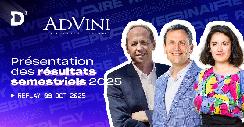 Direct Dirigeants (@directdirigeant) on Twitter photo Présentation des résultats semestriels 2025 d'<a href="/AdVini_/">AdVini</a> & questions-réponses avec le management $ALAVI 🍷
🔗 youtu.be/8k82i6isdOg Présentation des résultats semestriels 2025 d'<a href="/AdVini_/">AdVini</a> & questions-réponses avec le management $ALAVI 🍷
🔗 youtu.be/8k82i6isdOg