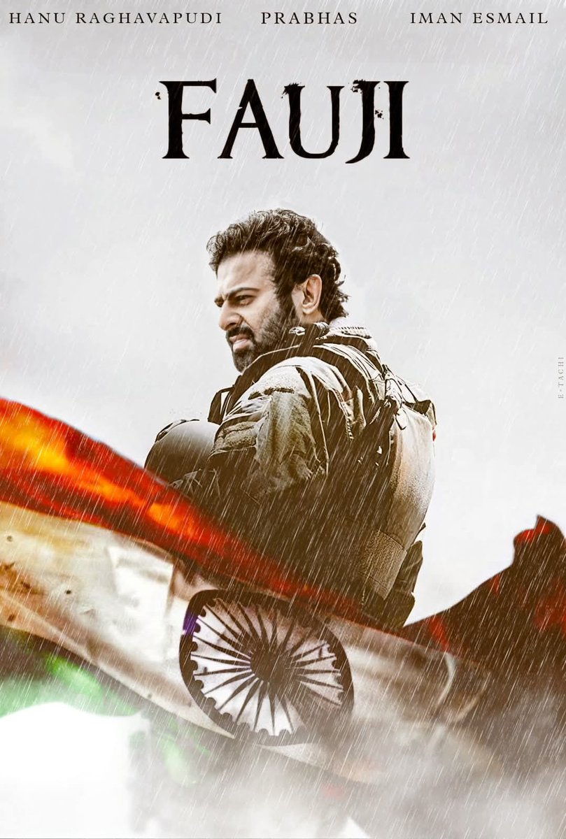 kollywoodnow's tweet image. 🎖️#Prabhas’s #Fauji directed by #HanuRaghavapudi is shaping up fast — 60% of the shoot done, with Prabhas’s key portions left for 35 days more!
Set during the Razakar movement, it’s an emotional love story.
Expected to hit theatres on Aug 14, 2026💥