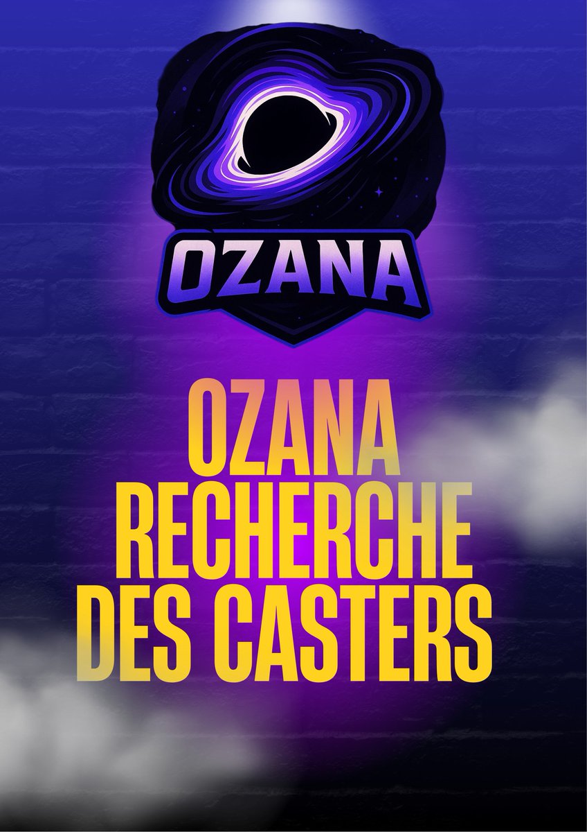 OzanaEsport's tweet image. Venez en priver pour en discuter si vous voulez rejoindre notre team en tant que Casters ou Joueurs. #Fortnite #casters #Player