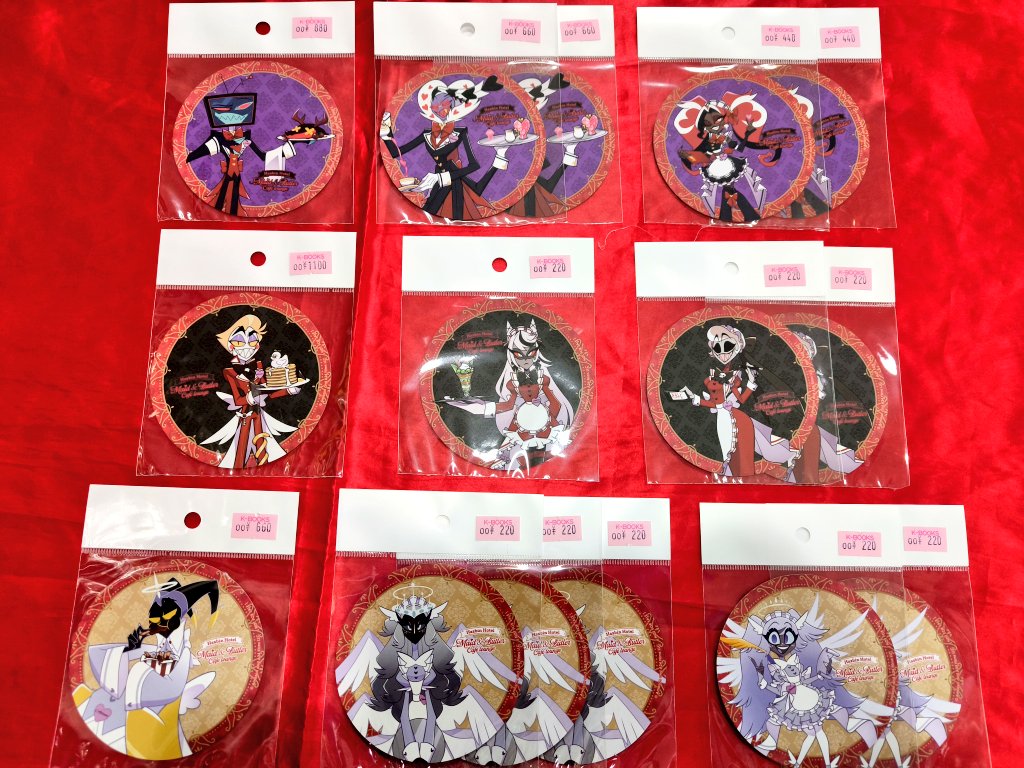 入荷情報】 『 #ハズビンホテル 』 アニメイトカフェ 〇トレーディング