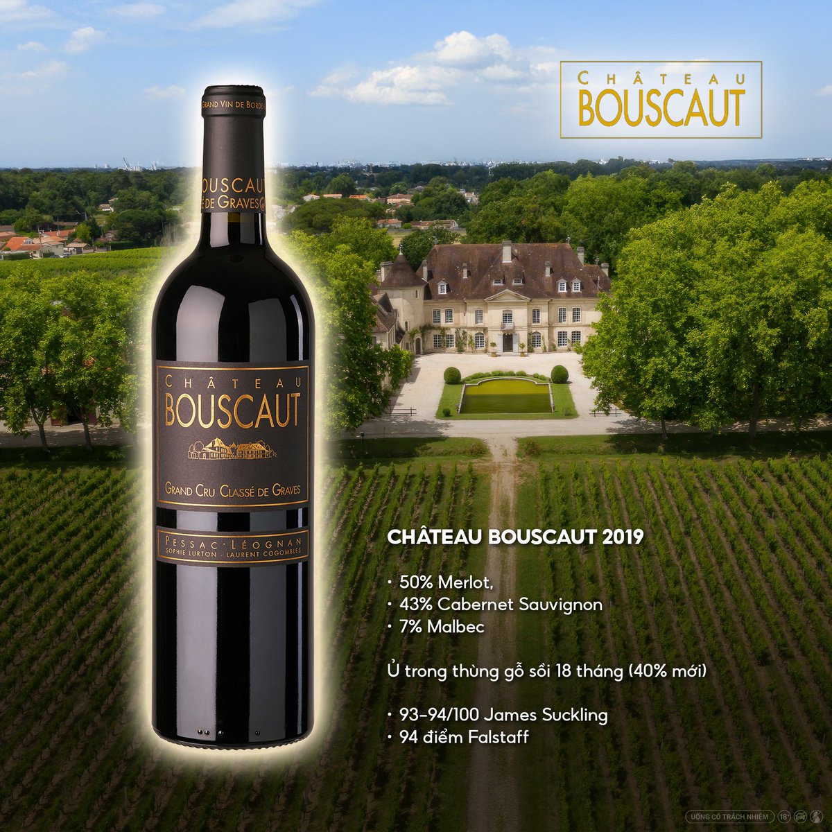 winecellar_vn's tweet image. VANG PESSAC-LÉOGNAN TUYỂN CHỌN - GIÁ SIÊU TỐT
Tại WINECELLAR.vn, tín đồ vang Pháp có thể dễ dàng lựa chọn vang Pessac-Léognan thơm ngon - giá tốt, lý tưởng để thưởng thức hoặc làm quà tặng.

#WINECELLARvn #Bordeaux #PessacLéognan
