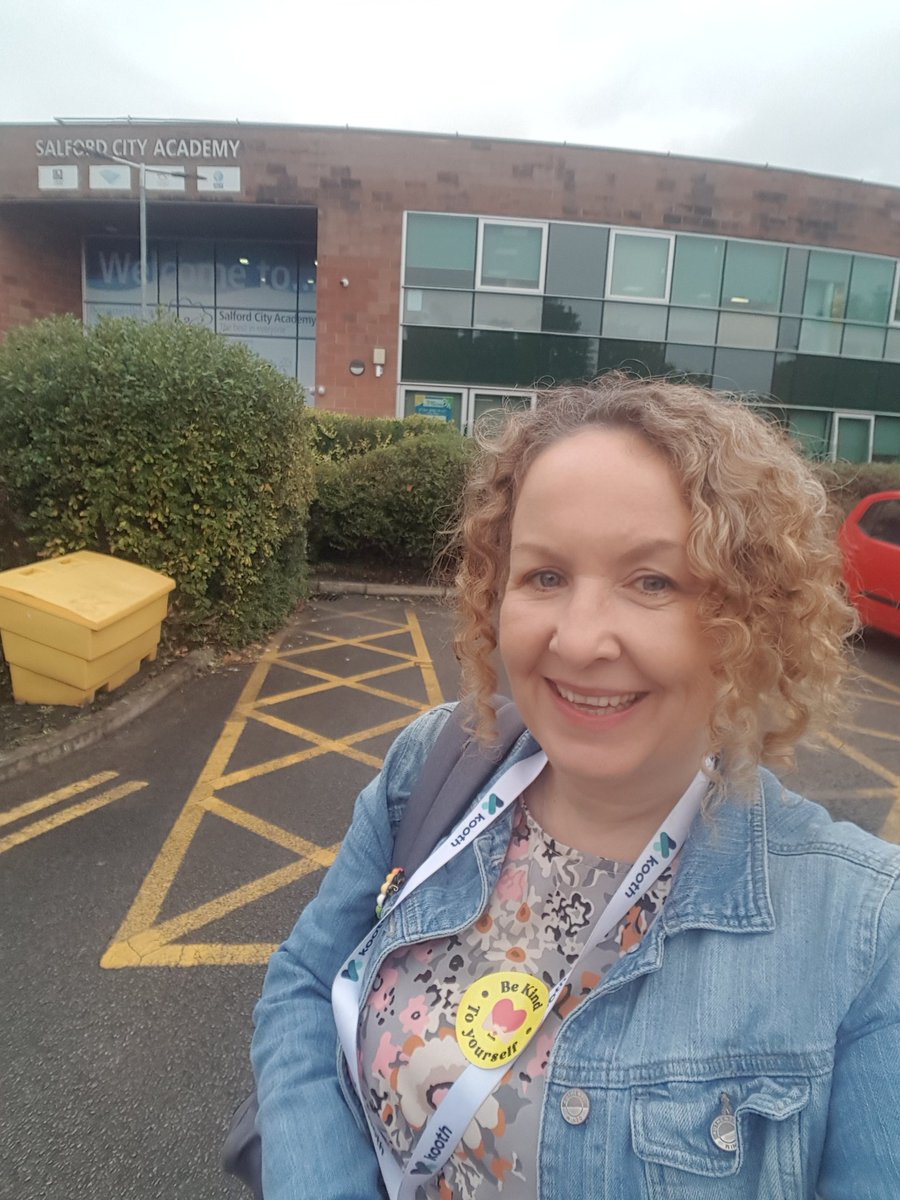 Had an amazing week presenting kooth.com assemblies <a href="/SCA_Community/">Salford City Academy</a> in #Salford what a fantastic school!