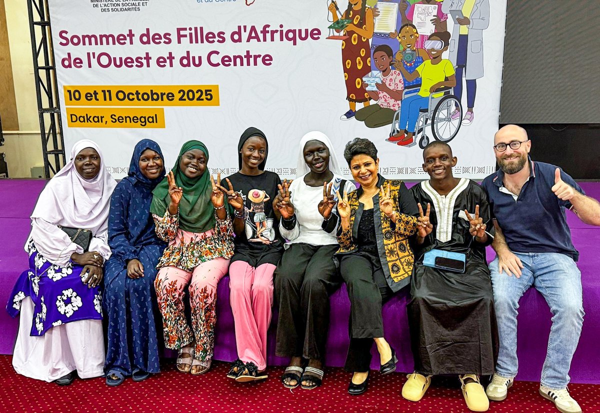 This year's #DayOfTheGirl, the spotlight is on Dakar!

Adolescent girls and boys from across West &amp; Central Africa will unveil their Regional Girls’ Agenda, calling leaders to act on their commitments. It’s not just a celebration—it’s a rallying point to put girls’ rights at the