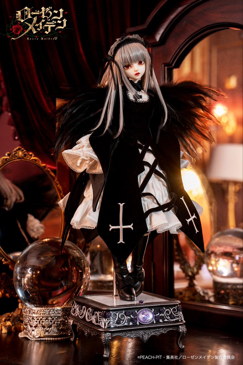 Rin♡ドールハウス 木製 ドールハウス ライトピンク 家具・人形付き - LITTLE DUTCH