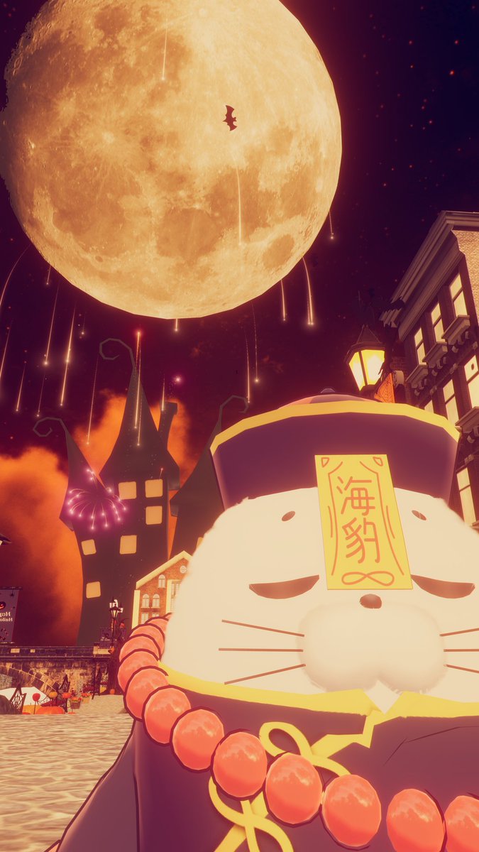 #あざらしのふわもこ散歩
ハロウィンが近いので自分用にキョンシーのお衣装作ってみました〜！！
かわいくできたんじゃないかな！！！？🧟🫶