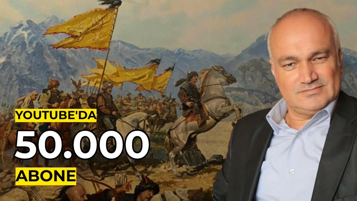Yakın zamanda tekrar başladığım Youtube yayınlarından sonra siz değerli dostların destekleri sayesinde 50.000 aboneye ulaştım.

Türk tarihinin farklı dönemlerine dair videoların sayısı artarak devam edecek.

Hepinize teşekkür ediyorum.

youtube.com/@ProfDrAhmetTa…