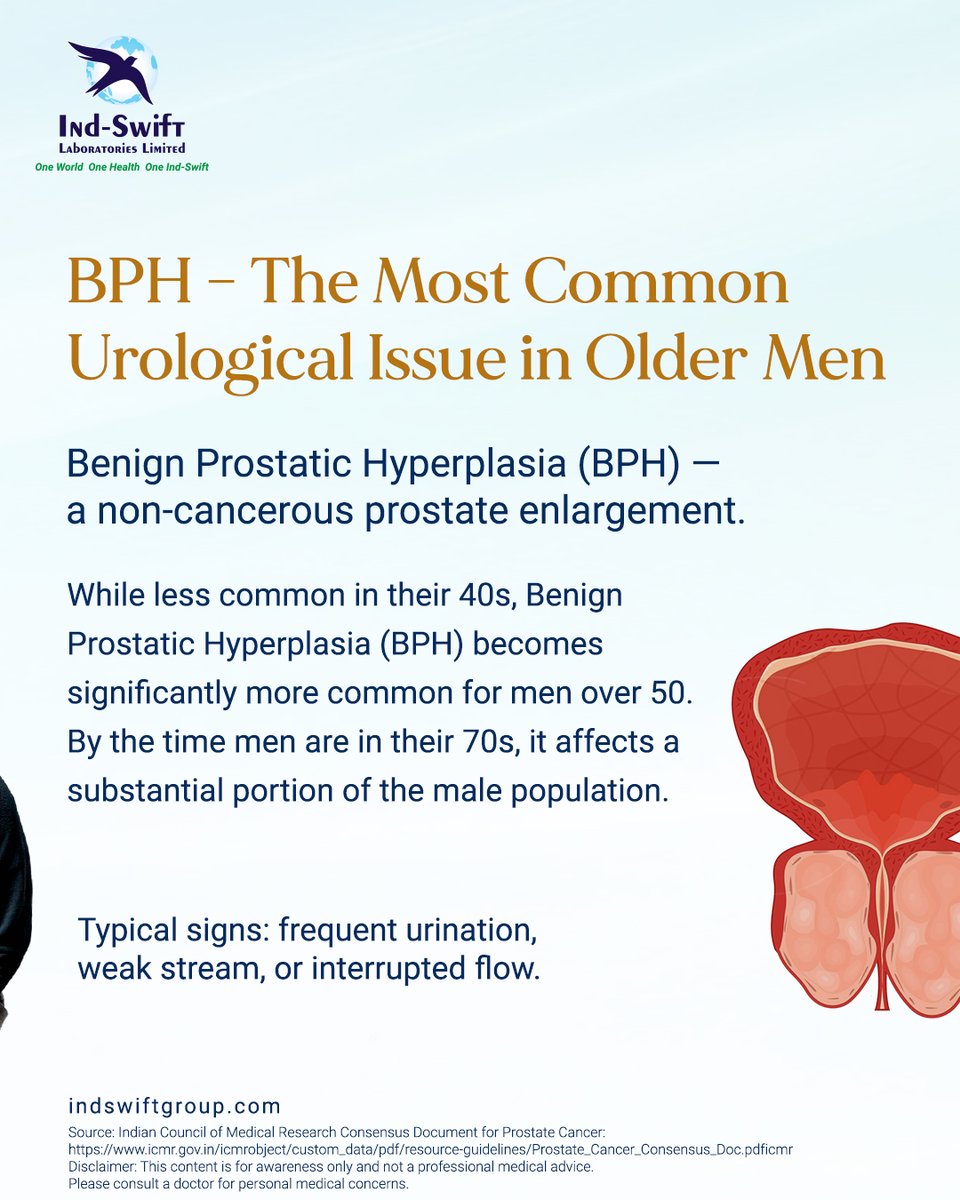 indswiftlabs's tweet image. Prostate health often goes unnoticed until symptoms begin to interfere with daily life — but early awareness can make all the difference.

🌐 Visit us: indswiftgroup.com
📌 Follow us: Facebook | LinkedIn | Twitter | Instagram

#ProstateHealth #IndSwiftGroup #IndSwiftLabs