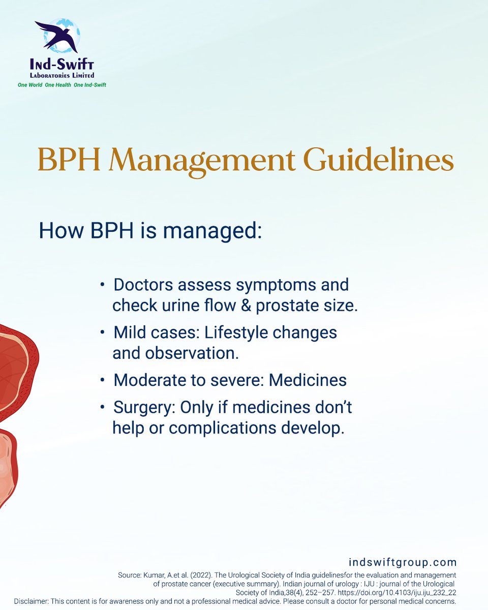 indswiftlabs's tweet image. Prostate health often goes unnoticed until symptoms begin to interfere with daily life — but early awareness can make all the difference.

🌐 Visit us: indswiftgroup.com
📌 Follow us: Facebook | LinkedIn | Twitter | Instagram

#ProstateHealth #IndSwiftGroup #IndSwiftLabs