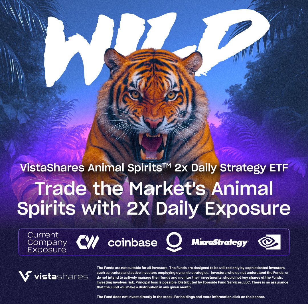 DividendsDuos's tweet image. Today it&apos;s time to get $WILD!  @VistaSharesX #Leverage #Alpha