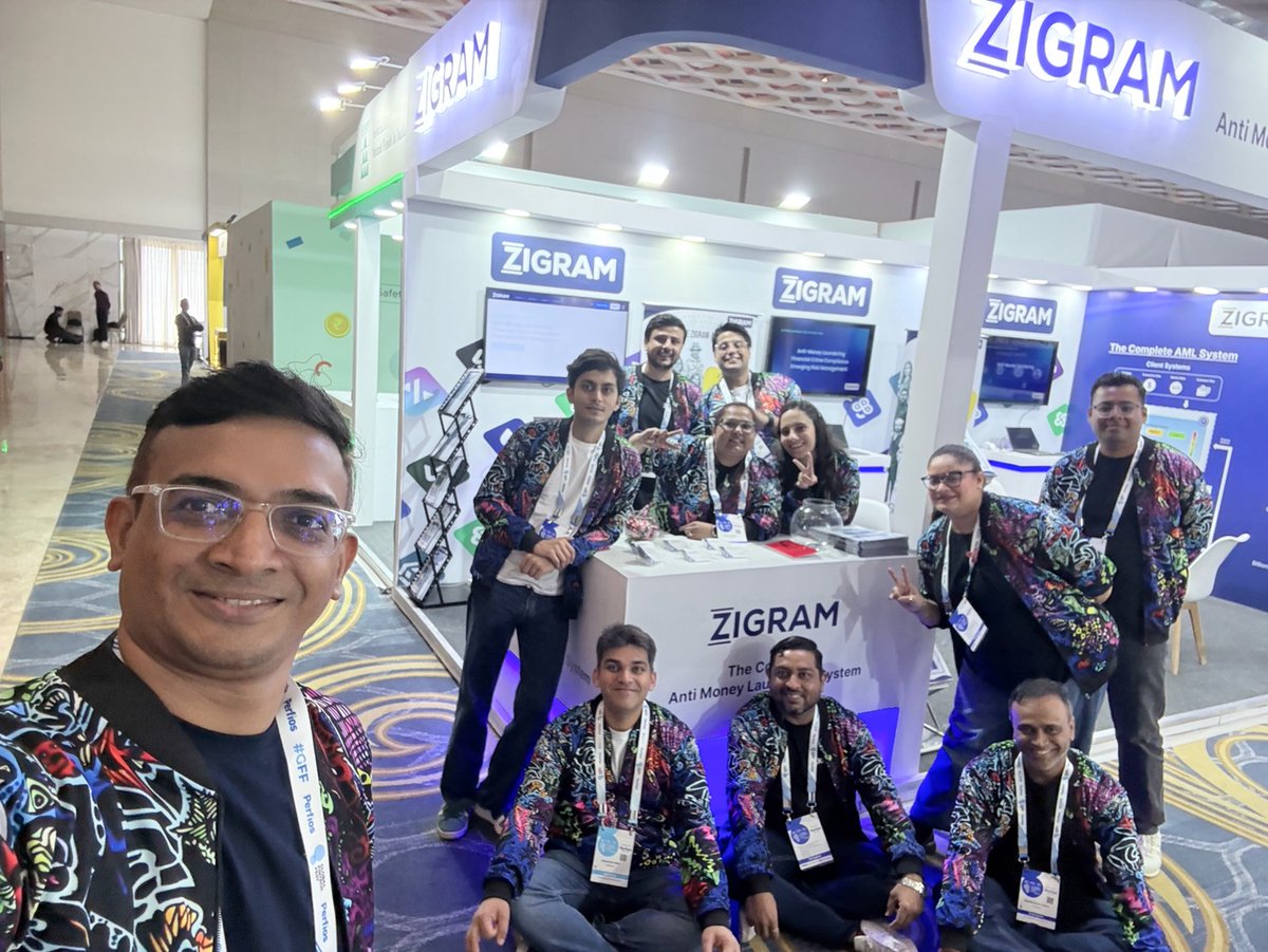 ZigramT's tweet image. That’s a wrap on @GffFintechfest 2025! Huge thanks to everyone who visited our booth and experienced ‘The Complete AML System’. Grateful for the energy, ideas &amp;amp; discussions, looking forward to driving AML &amp;amp; compliance innovation together!  

#FintechInnovation #ZIGRAM