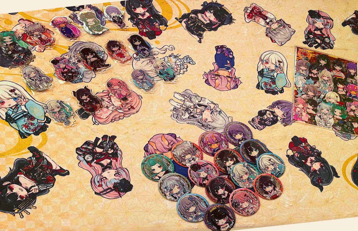 tuberoseVRC's tweet image. 【グッズ販売のお知らせ】
#VRCおうまがとき が、なんと #ウェブポン 様とコラボ決定!!

ウチこと月下香も誘魅の一人としてラインナップ入り！
ちっちゃくなって皆様のお家にお邪魔します！

デフォルメされてもキュートで美しい誘魅達のリアルグッズ、是非お買い求めください！
#逢曲時ウェブポン