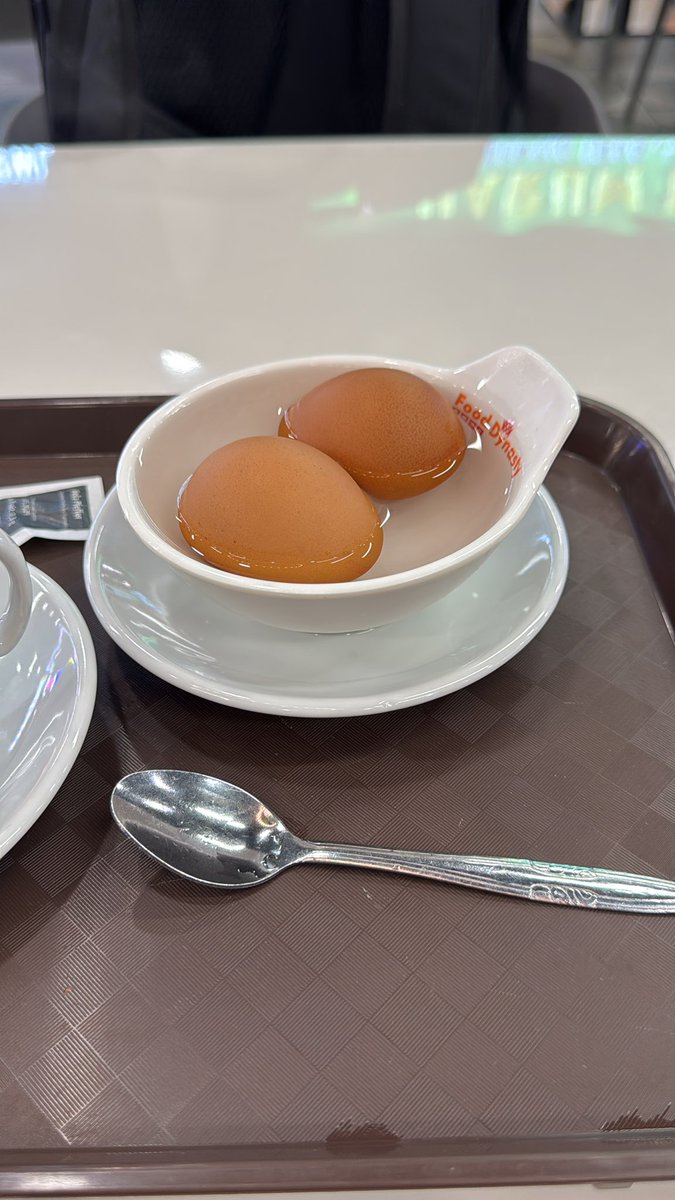 Iady gave me instructions for the eggs in chinese so idk how Iong to wait. just gonna use my power of agak agak