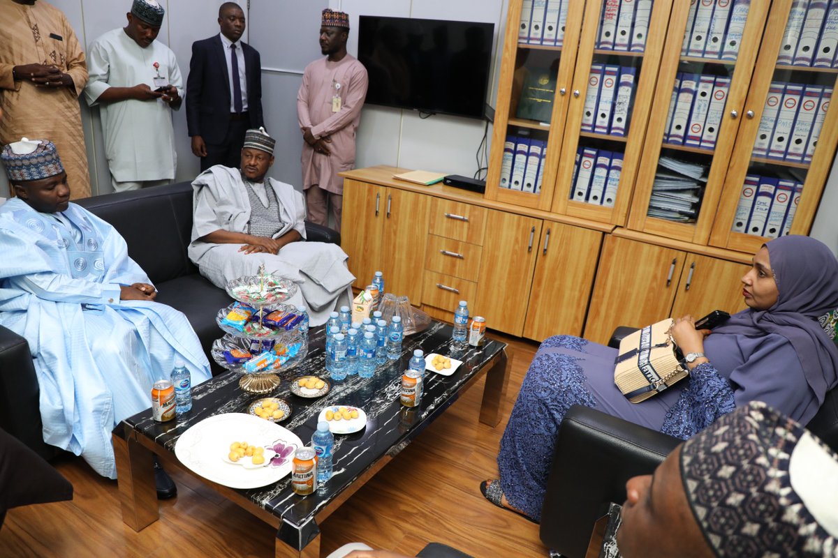 OMFaleye's tweet photo. Earlier this week, I was delighted to welcome the Executive Governor of Katsina State, His Excellency, Mallam Dikko Umaru Radda @dikko_radda , to the Nigeria Social Insurance Trust Fund (@NSITF) Headquarters.

Our discussions centred on forging a strong partnership between the NSITF and the Katsina State Government, one that will drive the extension of social security coverage, improve workplace safety, and enhance the welfare of workers across the state.

We explored areas of collaboration that would ensure that businesses in Katsina, especially SMEs and the informal sector, benefit from the Fund’s various programs aimed at cushioning the impact of work-related injuries and promoting decent work conditions.

At the NSITF, we remain committed to building sustainable partnerships with state governments to ensure that every Nigerian worker, regardless of sector or location, enjoys the protection and dignity that social insurance provides.