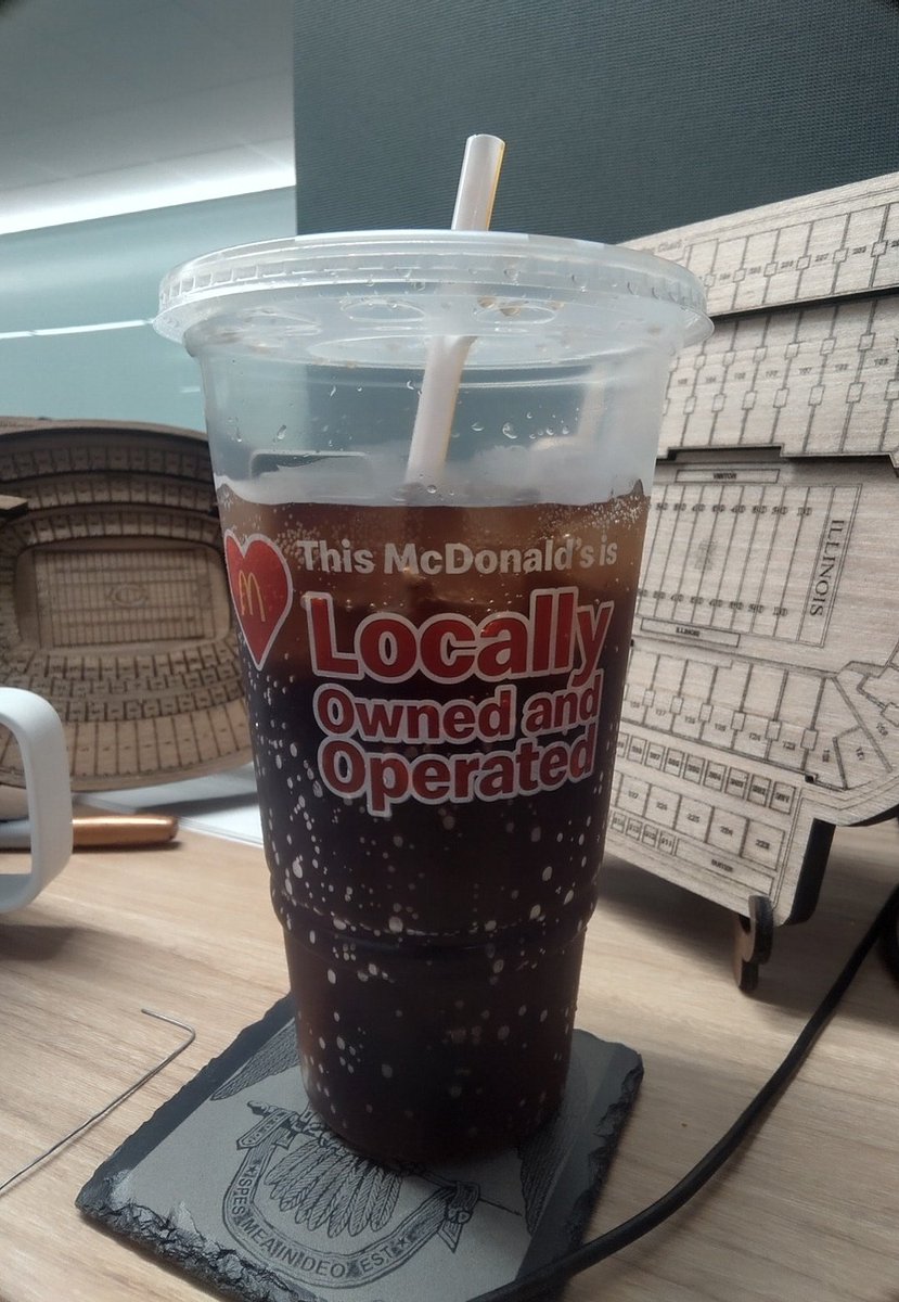 Goldenfir's tweet image. Oh, no. I went to @McDonalds and got a regular large cup and not a #Monopoly cup. I guess there goes two chances to win.

#disappointed #cannotwin