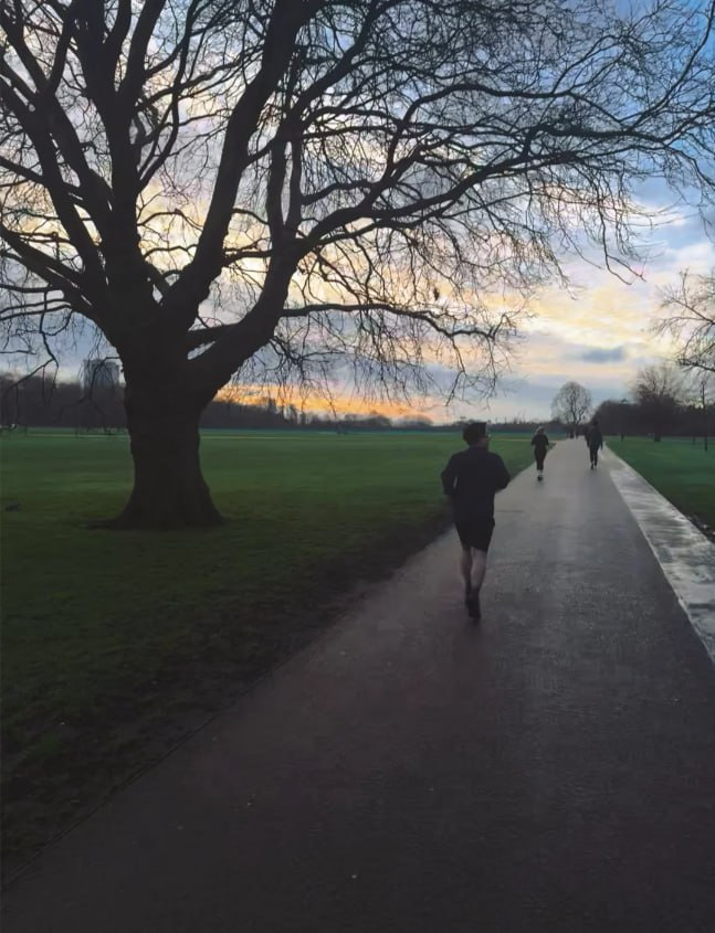 LisaTait12's tweet photo. Wake up in the morning, run, feel the weather in the morning, now at home https://t.co/7BAoTrjETa