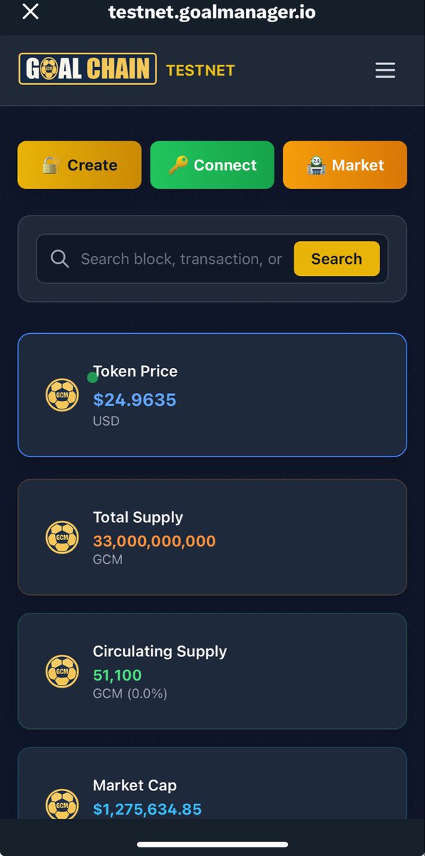 GoalChainUSA's tweet photo. 🚀 Goal Chain Manager Is the Next Big Move!

Goal Chain Manager (GCM) is changing the game — a Sports Layer 1 Blockchain built on real utility, not hype. ⚽🔥

We’re focused on innovation, gaming, and long-term growth — because utilities first always win. @GCMcoin https://t.co/h6ytCXraEd