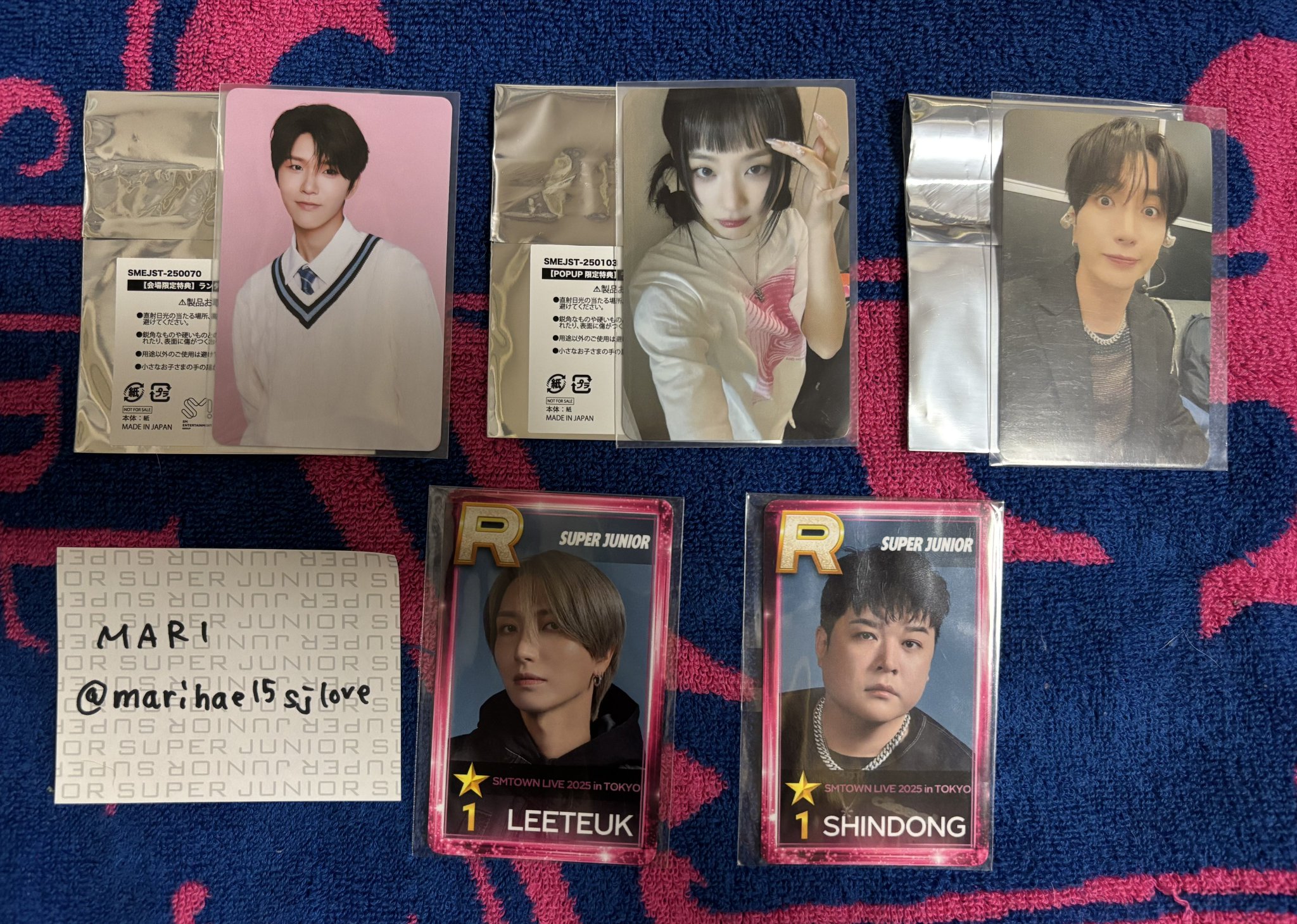 SMtown Superjunior ドンヘ 会場限定 6000円 トレカ SMtown Superjunior ドンヘ 会場限定 6000円 トレカ SMTOWN